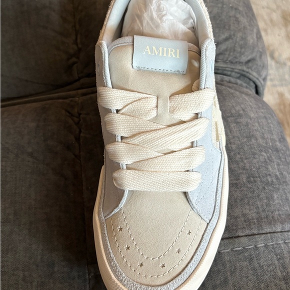 ****AMIRI**** Sunset Skate Low Women's Sneakers Alabaster Blue, Sz 46. Brand New - Picture 2 of 7